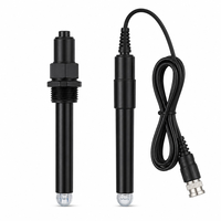 Électrode de pH combinée rechargeable compatible Hach PC1R1A 3-4 NPT, capteur de pH en ligne pour la série GLI KCl, garantie de 12 mois