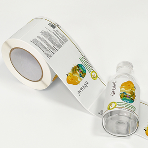 Etiqueta de vinilo mate impresa a todo color de marca privada, rollo de etiquetas impermeables para cosméticos, rollo de pegatinas para envasado de botellas de champú de plástico - Product Image 5