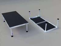 Venta de Fábrica, 1 Año de Garantía, Escenario Móvil para Eventos y Conciertos, Plataforma Portátil de Aluminio para Escenario