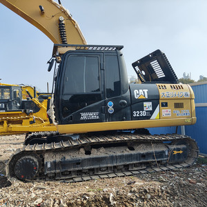 Excavatrice sur chenilles Caterpillar d'occasion CAT323D2L 323d 323dl 324, 23 tonnes, bon état, haute efficacité, pompe hydraulique, moteur, boîte de vitesses - Product Image 3