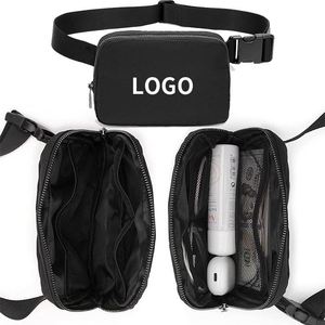 Promotion Women Sling Backpack Casual Nylon Waterproof Black Travel Chest Bag for Ladies - Product Image 3