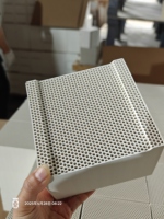 Céramique nid d'abeille 150*150*300mm, 25*25 cellules pour oxydation thermique régénérative (RTO)