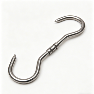 Crochet en S rotatif en acier inoxydable 304 pour boucher, pour accrocher et déplacer la viande - Product Image 3