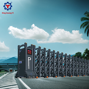 Ngoài trời điện tự động thép không gỉ có thể thu vào cổng an toàn với gấp màn hình tự động cho an ninh bán nóng - Product Image 2