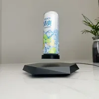 Expositor Publicitario de Levitación Magnética Soporta 400g Adornos Creativos para Exhibición de Productos un Soporte de Exhibición Suspendido