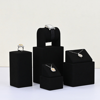 Support de présentation de bijoux en microfibre de luxe FANXI, modèle TT229, taille 6*6*12, personnalisable pour bagues, bracelets, colliers, boucles d'oreilles