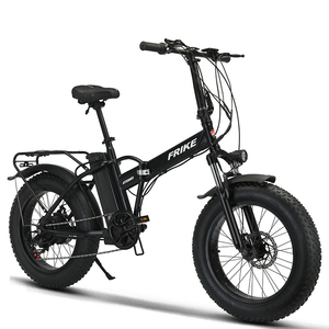 Vélo de montagne électrique tout-terrain pour adultes, cadre en acier à haute teneur en carbone, 350W, 7 vitesses, pneus larges 20*4'', frein à disque rapide 30KM/H, E-MTB - Product Image 1