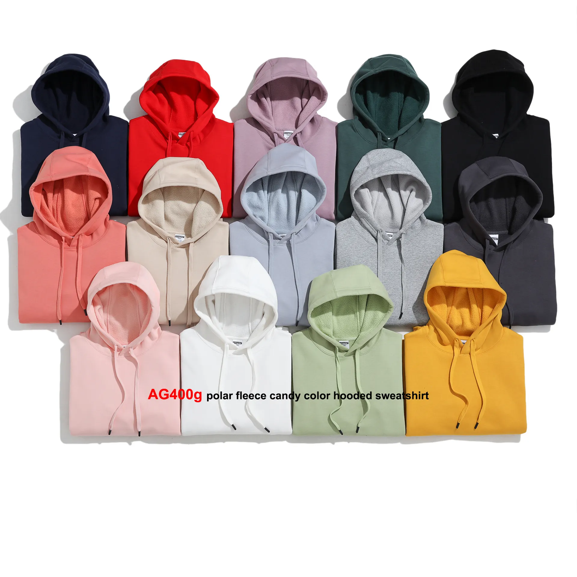 Giá rẻ bán buôn lớn kéo trên đồng bằng màu đen may tùy chỉnh quá khổ phòng tập thể dục Hoodies