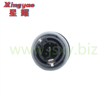 Connecteur automobile HDL-456 pour support de lampe, prise de câblage pour phare, feu arrière et clignotant, gris