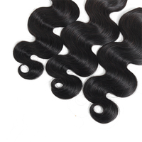 Bundles de tissage de cheveux de vague de corps brésilien Cuticule aligné Extension de cheveux Remy Aliexpress Chine fournisseur 'Apple Girl' Collection