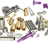 Servicio de Torneado y Fresado CNC de Precisión Suiza para Piezas de Prototipado Rápido en Latón, Cobre, Acero Inoxidable y Aluminio