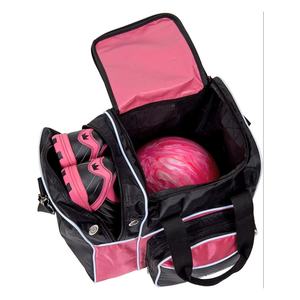 Bolsas de Bolos Brunswick de Poliéster Resistente con Nuevo Diseño, Bolsa de Transporte para Bolos con Triple Rueda y Compartimento Desmontable - Product Image 5