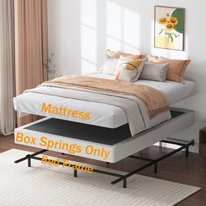 Base <span class=keywords><strong>de</strong></span> Cama Metálica <span class=keywords><strong>de</strong></span> Alta Resistencia y Calidad Premium con <span class=keywords><strong>Láminas</strong></span> <span class=keywords><strong>de</strong></span> Acero Duraderas y Diseño Silencioso para Apartamentos <span class=keywords><strong>de</strong></span> Alquiler - Product Image 3