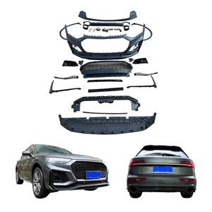 Kit carrosserie avant sport 2021-2023 avec feux antibrouillard et calandre améliorés pour Audi Q5/Q5L - Product Image 1