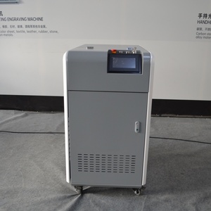 Máquina de limpieza láser de mano 1500W con cabezal oscilante doble para eliminación de óxido de superficie metálica - Product Image 4