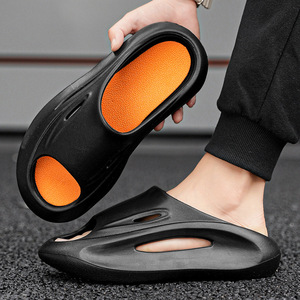 Sandales à enfiler en EVA pour hommes, à bout ouvert, confortables, décontractées, pour l'été, la plage et l'extérieur - Product Image 3