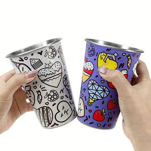 Gobelets promotionnels en silicone changeant de couleur avec impression sérigraphique, design portable pour événements - Product Image 6