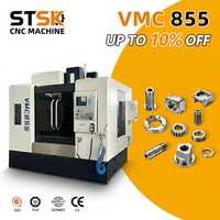 Centre d'usinage vertical haute précision VMC850 VMC855 VMC1160 VMC1370, machine de fraisage CNC 3/4/5 axes pour pièces métalliques