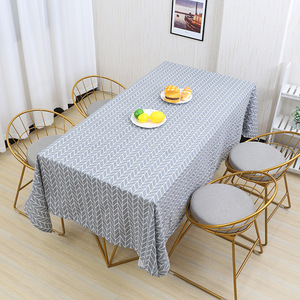 <span class=keywords><strong>Toile</strong></span> <span class=keywords><strong>cirée</strong></span> imperméable coton lin nappe <span class=keywords><strong>rectangulaire</strong></span> pour Table à manger maison fête hôtel nappe de décoration - Product Image 5
