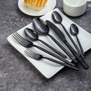 Banquet <span class=keywords><strong>de</strong></span> mariage <span class=keywords><strong>de</strong></span> luxe en acier inoxydable plaqué or couverts argenterie ensemble <span class=keywords><strong>de</strong></span> cuillère <span class=keywords><strong>et</strong></span> <span class=keywords><strong>fourchette</strong></span> - Product Image 5