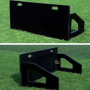 Planche de balle de rebond de football de couleur HDPE pliable avec logo personnalisé - Product Image 6