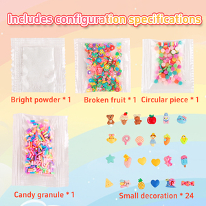 15 Pack Cake Butter Slime Kit,Non Sticky and Super Soft Sludge Toy,DIY Slime Party Favor for Boys,Birthday Gifts for Kids - Product Image 5