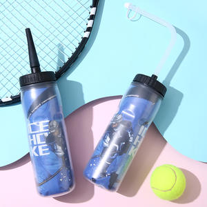 Bouteille d'eau étanche avec paille Squirt Bottle Hockey Lacrosse Kettle Bike Water Bottle - Product Image 2