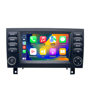 راديو سيارة أندرويد 7 بوصة لسيارات مرسيدس بنز SLK مع شاشة لمس ومشغل DVD ونظام CarPlay ونظام صوت DSP ونظام وسائط متعددة - Product Image 1