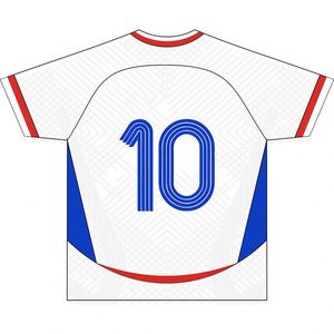 Uniforme de Fútbol Retro para Hombre, Camiseta de Fútbol de Manga Larga con Estampado Digital, Secado Rápido, 100% Poliéster, Conjunto de Entrenamiento de Invierno - Product Image 1