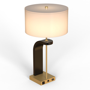 Modern Design Table <b>Lamp</b> for Camping Patio & Garden Eye-Caring Soft Light DC Power Supply Metal Body for Hotel Home - Product Image 2