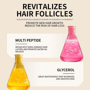 Aceite Capilar Orgánico con Péptidos 60ml, Vegano, Uso Diario, Tratamiento Anticaspa, Crecimiento y Grosor del Cabello Dañado, Fragancia Natural, Aceite de Argán - Product Image 6