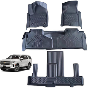 Tapis de sol imperméable pour <span class=keywords><strong>Chevrolet</strong></span> Tahoe 2021-2024 TPE matériau tous temps TPE tapis de sol de voiture - Product Image 1