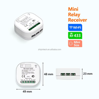 Interrupteur mural intelligent Tuya WiFi et RF 433 MHz, sans batterie, télécommande sans fil, minuterie, 220 V 16 A, compatible Alexa
