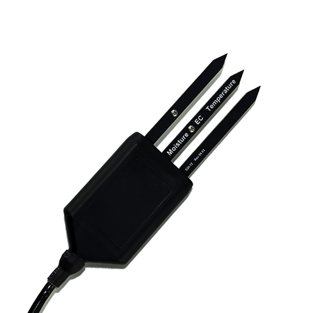 MT10 Soil Moisture, EC and Temperature Sensor.Green House Soil Sensor. Three-in-One Sensor.Compatible with 5TM/5TE. SDI-12
