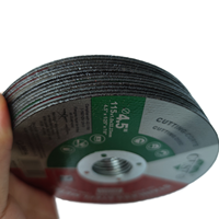 Disque de coupe de 115 mm/4,5 pouces pour meuleuses d'angle, disques abrasifs, disque de découpe pour acier inoxydable et métal