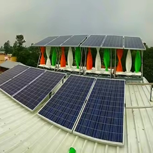 Hybrid <strong>Wind</strong> <strong>Turbine</strong> Solar <strong>Wind</strong> Hybrid System Power Machine Station <strong>Wind</strong> Solar Generator Power Supply Hybrid Power System - Product Image 2