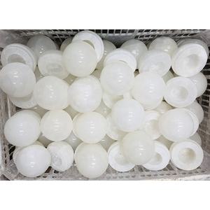 مصابيح حائط داخلية للديكور المنزلي على شكل كرة من الحجر الأبيض والرخام والعقيق - Product Image 5