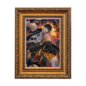 Khung Gỗ Nhựa 8Inch A4 Handmade Quảng Trường UV Rỗng Hình Ảnh Khung Đồ Trang Trí Cổ Điển Trang Trí Tường Gắn Kết Ánh Sáng Sang Trọng Cao cấp - Product Image 2