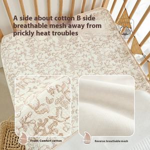 Sábanas <span class=keywords><strong>de</strong></span> gran tamaño para niños, nueva almohadilla <span class=keywords><strong>de</strong></span> gasa para pañales, colchón para <span class=keywords><strong>el</strong></span> período menstrual, ropa <span class=keywords><strong>de</strong></span> cama lavable para bebés y adolescentes - Product Image 2