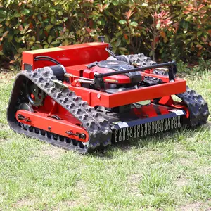 Best Hot sale Crawler remote control lawn mower Garden use grass cutting machine