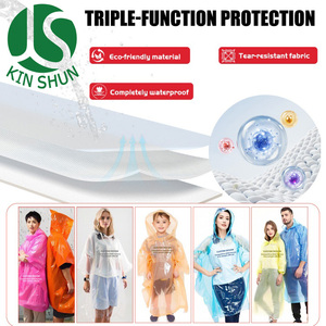 <span class=keywords><strong>Poncho</strong></span> <span class=keywords><strong>de</strong></span> <span class=keywords><strong>pluie</strong></span> jetable en plastique épais imperméable adulte clair avec capuche vêtements <span class=keywords><strong>de</strong></span> <span class=keywords><strong>pluie</strong></span> d'urgence imperméables pour hommes femmes filles randonnée - Product Image 5