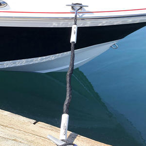 アンカーショックアブソーバー用弾性ドックロープバンジードックライン調整可能なボートボウラインブイ - Product Image 4