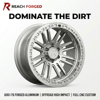 Velg Tempa Kustom 20 Inci 6x139.7 untuk Truk Pikap Dodge Ram 1500 Bersertifikasi DOT