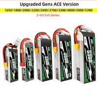 Batterie LiPo ACE Gens originale 2S 3S 4S 6S 7.4V 11.1V 14.8V 22.2V 1650mAh-5300mAh à décharge élevée pour RC
