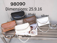 Sacs à bandoulière simples en cuir véritable de haute qualité pour femmes, sacs à main de luxe élégants avec chaîne, vente en gros