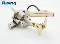 Katup Kompor Gas Tekanan Rendah Pembakar Wok Katup Pengaman Memasak Api Besar Permukaan Besi Cor Pengapian Manual Pilot Elektrik
