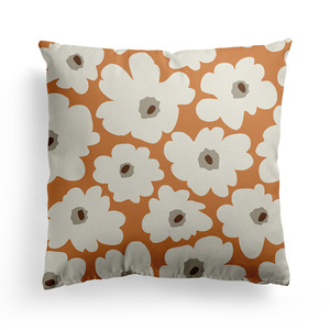 New Light Luxury <strong>Orange</strong> Throw <strong>Pillow</strong> Cover Geometric Abstract Floral Pillowcase Cushion Cover Home Soft Furnishing - Product Image 2