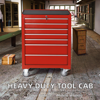 Ensemble de chariots à outils d'atelier robustes à 2 portes, directement de l'usine, personnalisable OEM/OBM pour établi, garage, mobilier