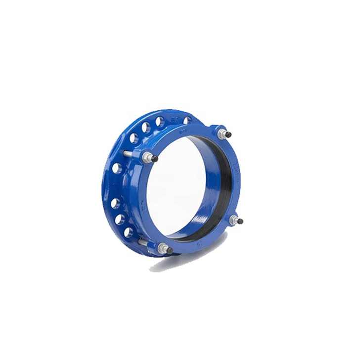 PN25 ductile cast iron wide range universal flange adaptor ISO2531 DI flange adaptor for DI pipe