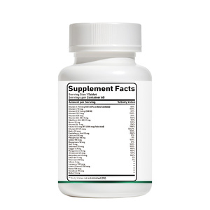 Compresse Multivitaminiche a Marchio Privato con Vitamina A, Vitamina B e Biotina per Adulti 50+ e Adolescenti, Supporto Nutrizionale Quotidiano - Product Image 4